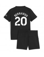 Otroške Nogometnih dresov Manchester City Bernardo Silva #20 Gostujoči 2025-26 Kratki rokavi (+ hlače)